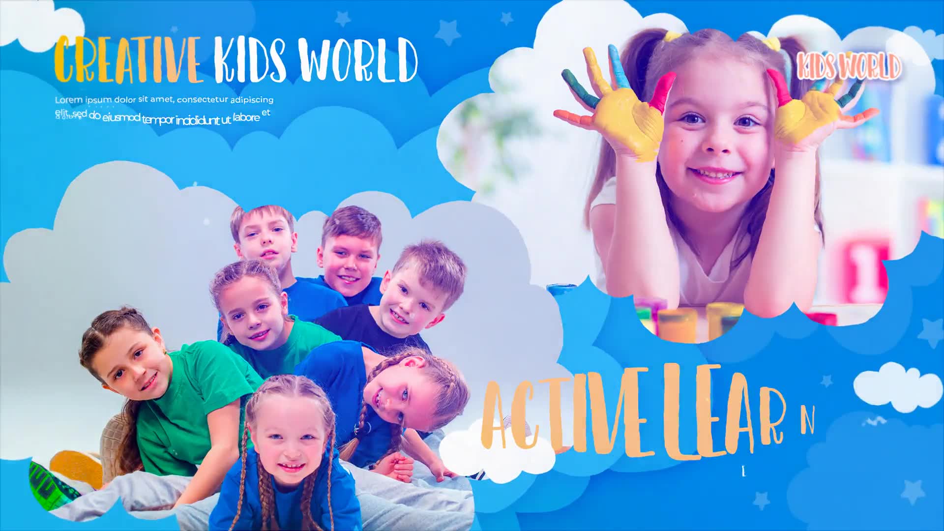Happy Kids Promo Slideshow | MOGRT Videohive 30264398 Premiere Pro Image 7