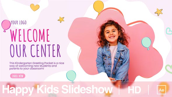 Happy Kids Slideshow - 38342478 Download Videohive