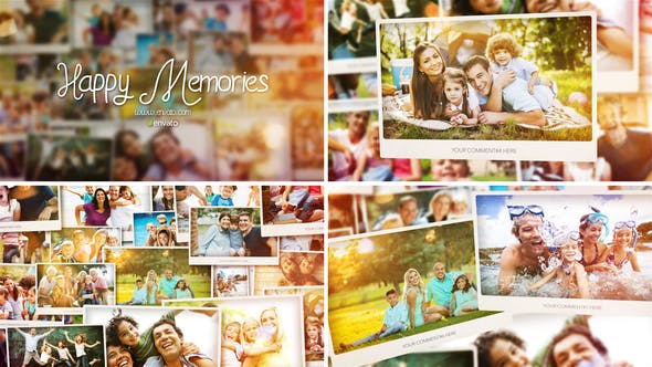 Happy Memories Slideshow - Videohive 22133039 Download