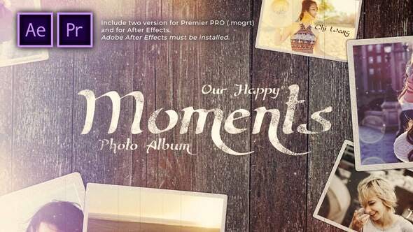 Happy Moments Slideshow - Videohive 30449224 Download
