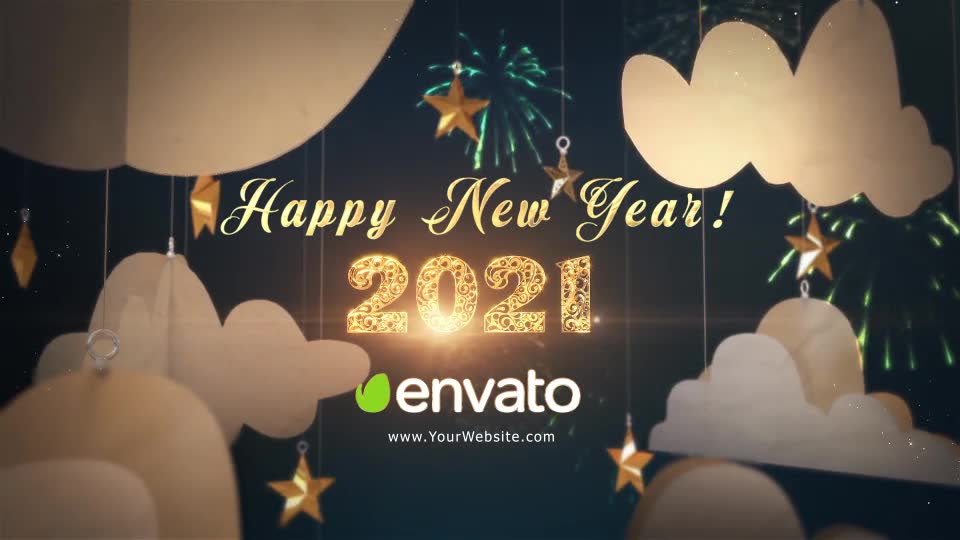 Happy New Year 2021 Paper Greetings Videohive 29284932 After Effects Image 9