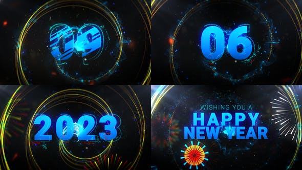 Happy New Year 2023 // New Year Wish // Christmas Wish - Download 42112944 Videohive