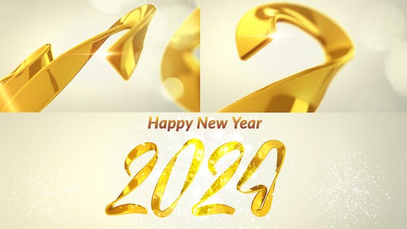 Happy New Year 2024 Intro - Videohive Download 50000671