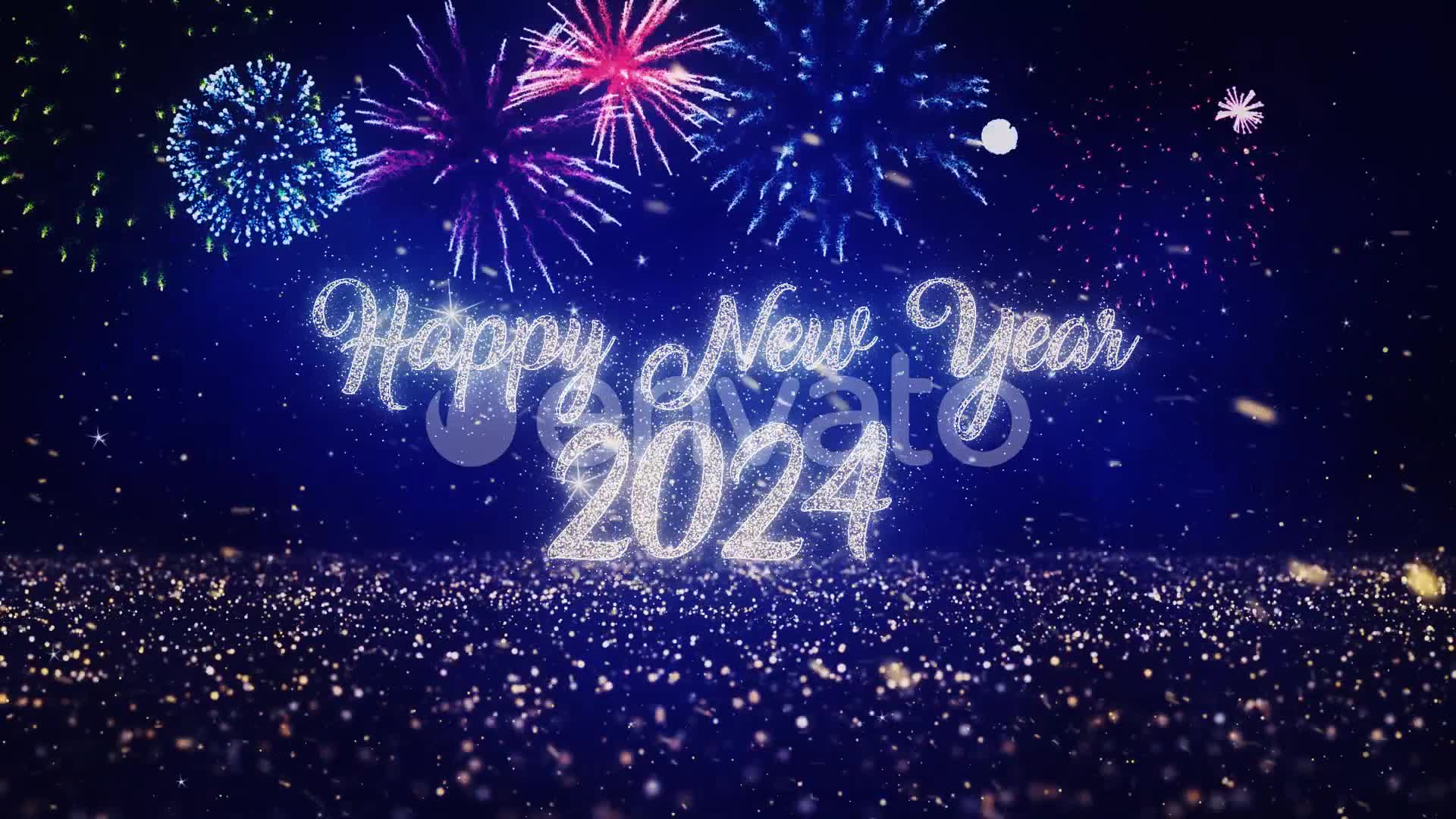 Happy New Year 2024 With Fireworks 1 Videohive 35291873 Motion Graphics Image 6