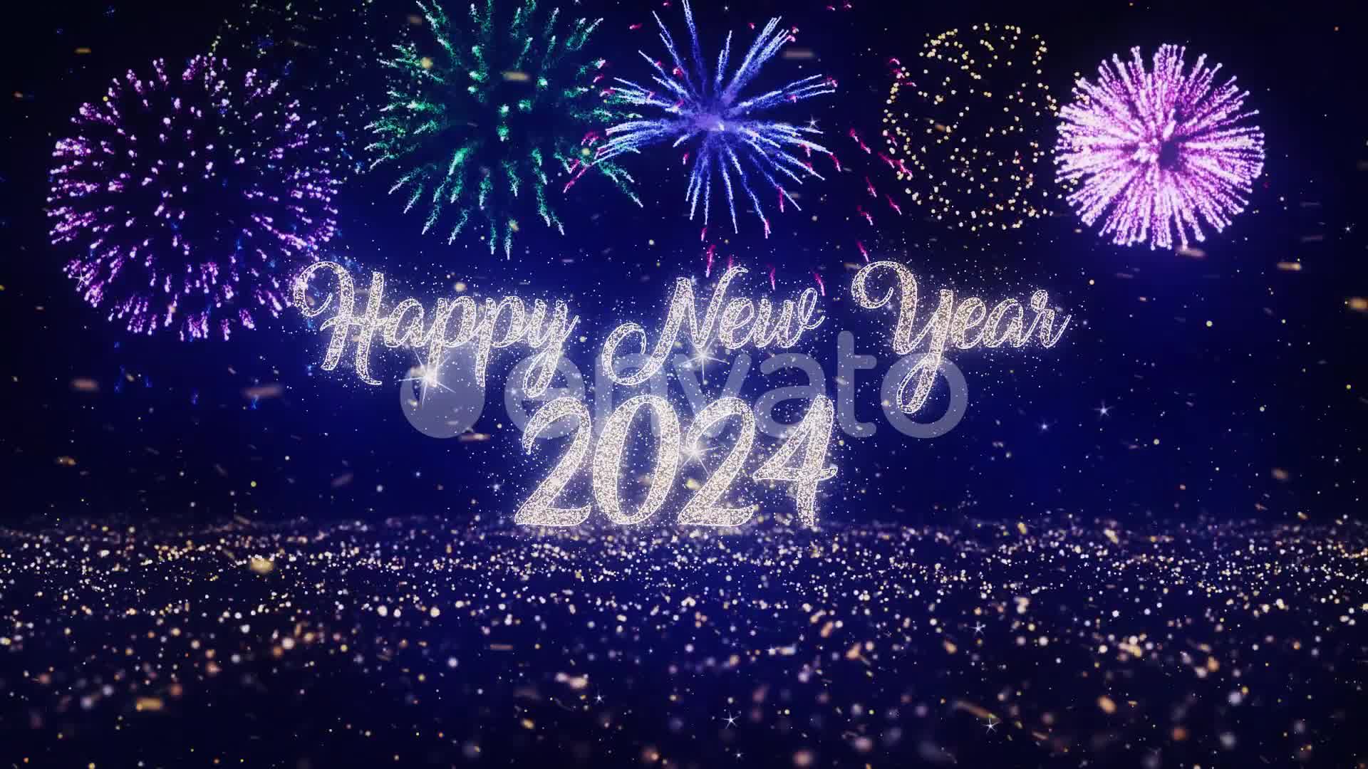 Happy New Year 2024 With Fireworks 1 Videohive 35291873 Motion Graphics Image 7