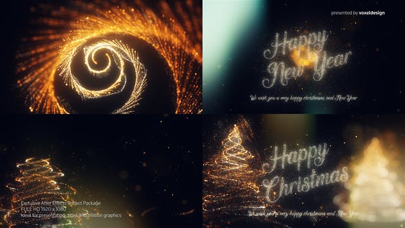 Happy New Year and Happy Christmas Opener - Videohive Download 25181799