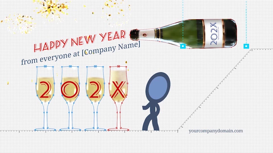 Happy New Year Greetings Inkman Videohive 25354525 Premiere Pro Image 11