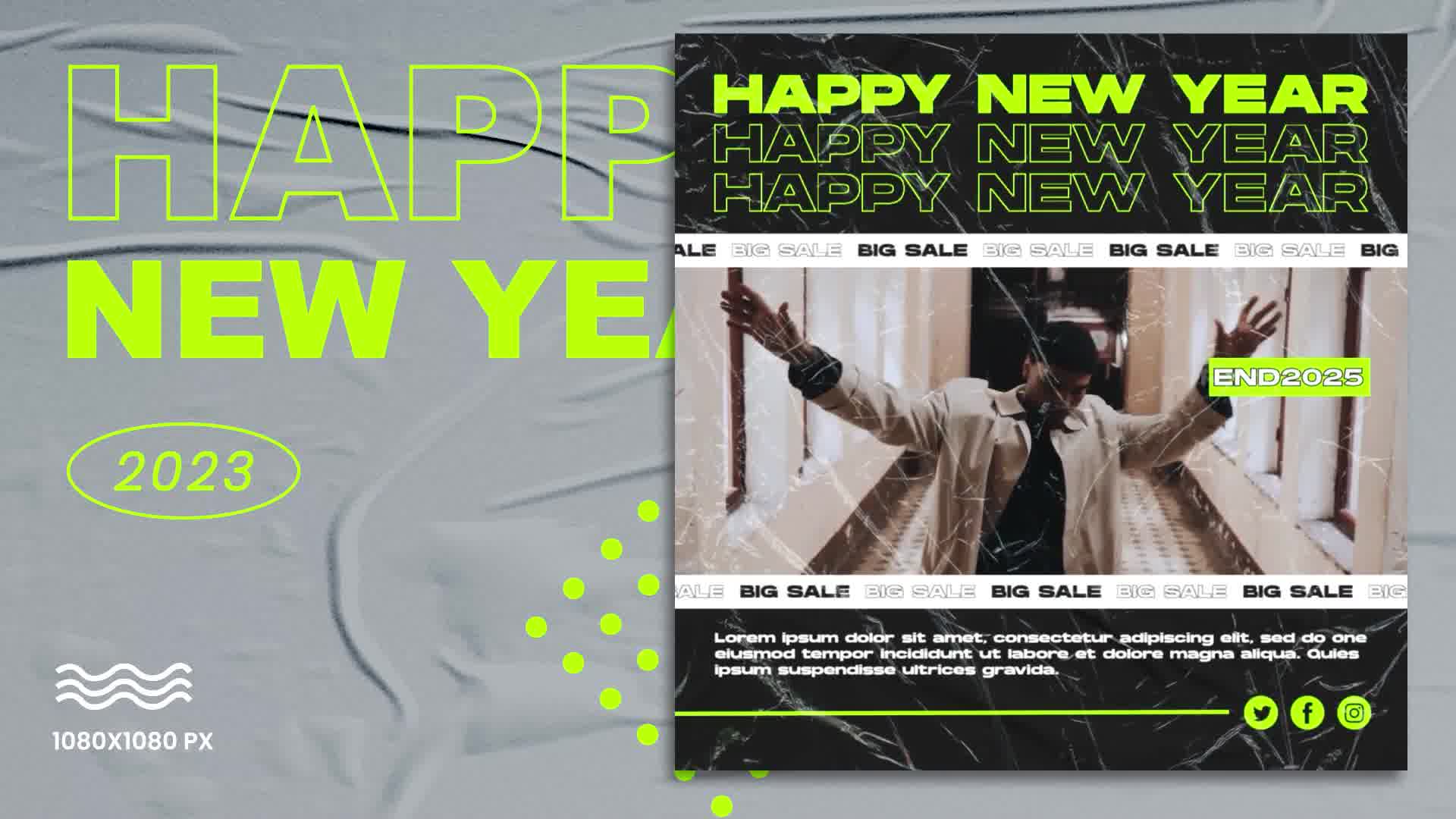 Happy New Year Instagram Promo Post Videohive 42354655 After Effects Image 10