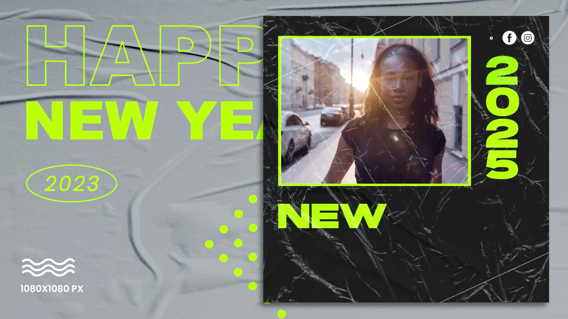 Happy New Year Instagram Promo Post Videohive 42354655 After Effects Image 5