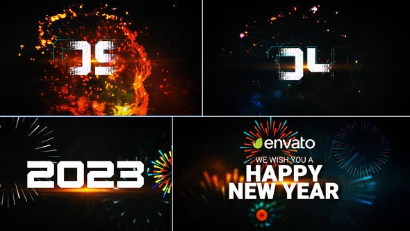 Happy New Year // New Year Wishes - 42447032 Videohive Download