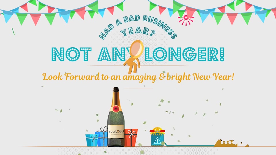 Happy New Year vs Bad Old Year Humorous Greetings Videohive 20992941 After Effects Image 11