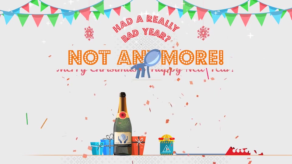 Happy New Year vs Bad Old Year Humorous Greetings Videohive 20992941 After Effects Image 5