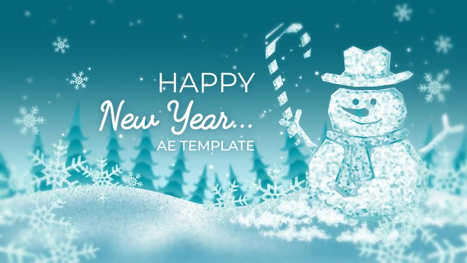 Happy New Year Winter Videohive 25324237 After Effects Image 3