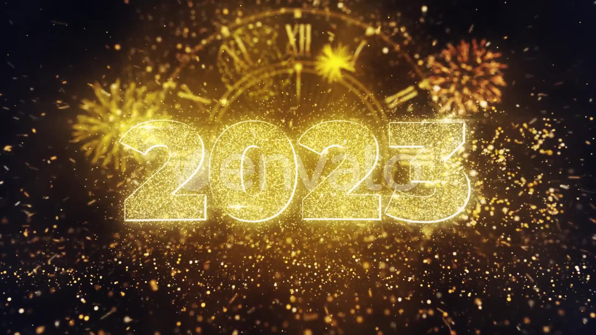 Happy New Year Wishes 2023 Videohive 29805561 Motion Graphics Image 7