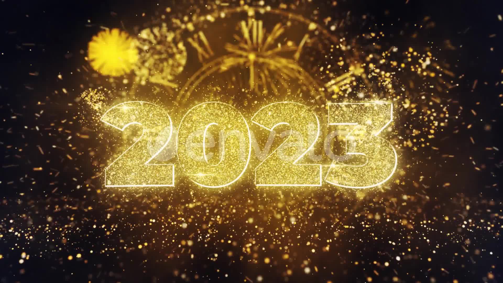 Happy New Year Wishes 2023 Videohive 29805561 Motion Graphics Image 8