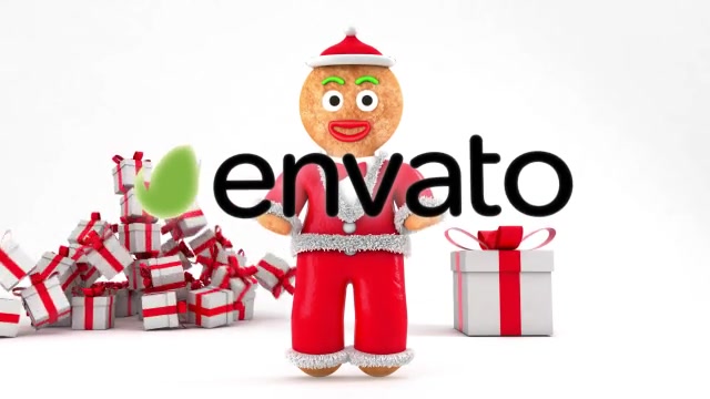 Happy New Year with Gingerbread Videohive 19195558 After Effects Image 10