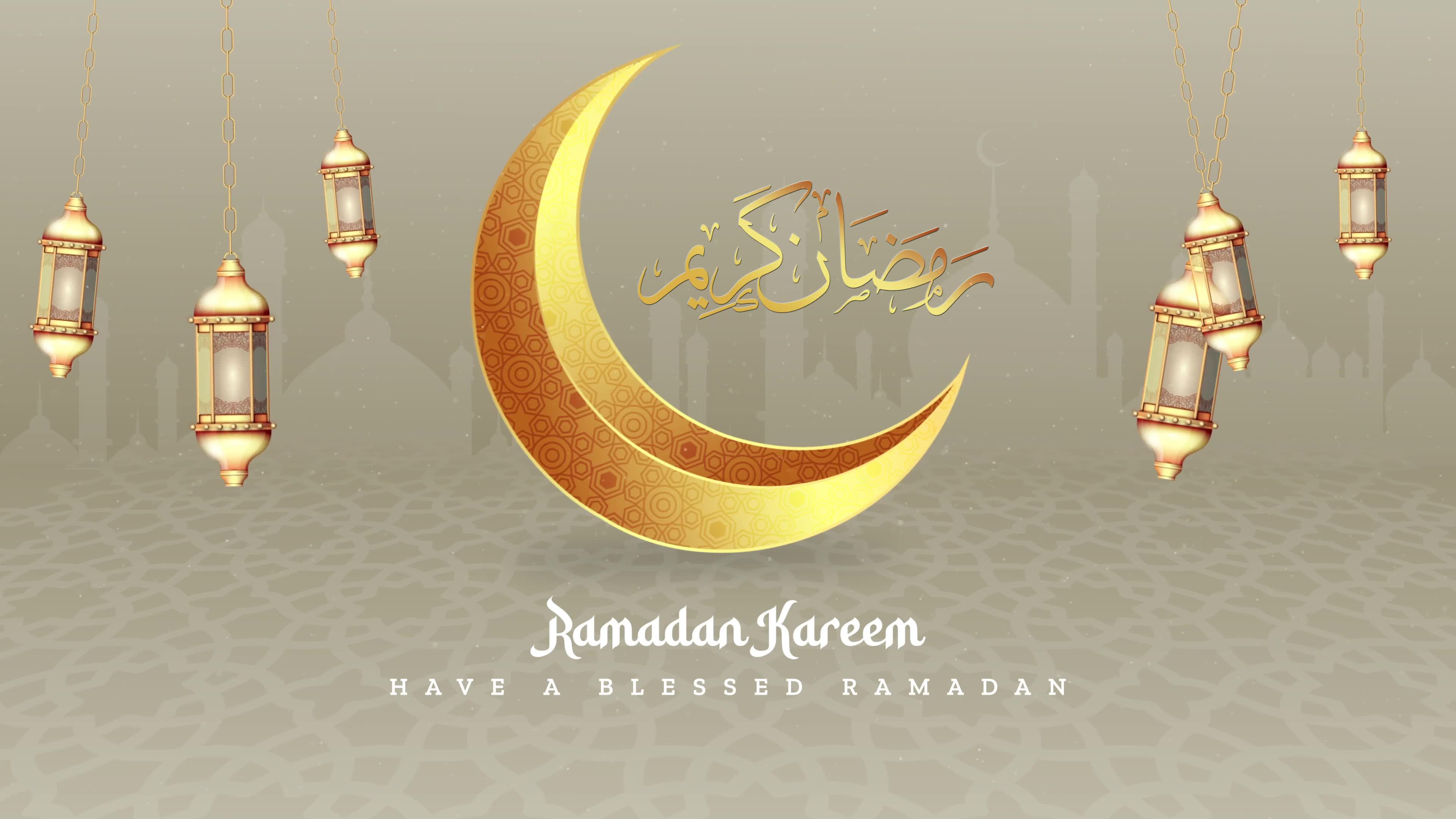 Happy Ramadan Kareem Greeting Opener Intro V.05 Videohive 44353552 After Effects Image 6