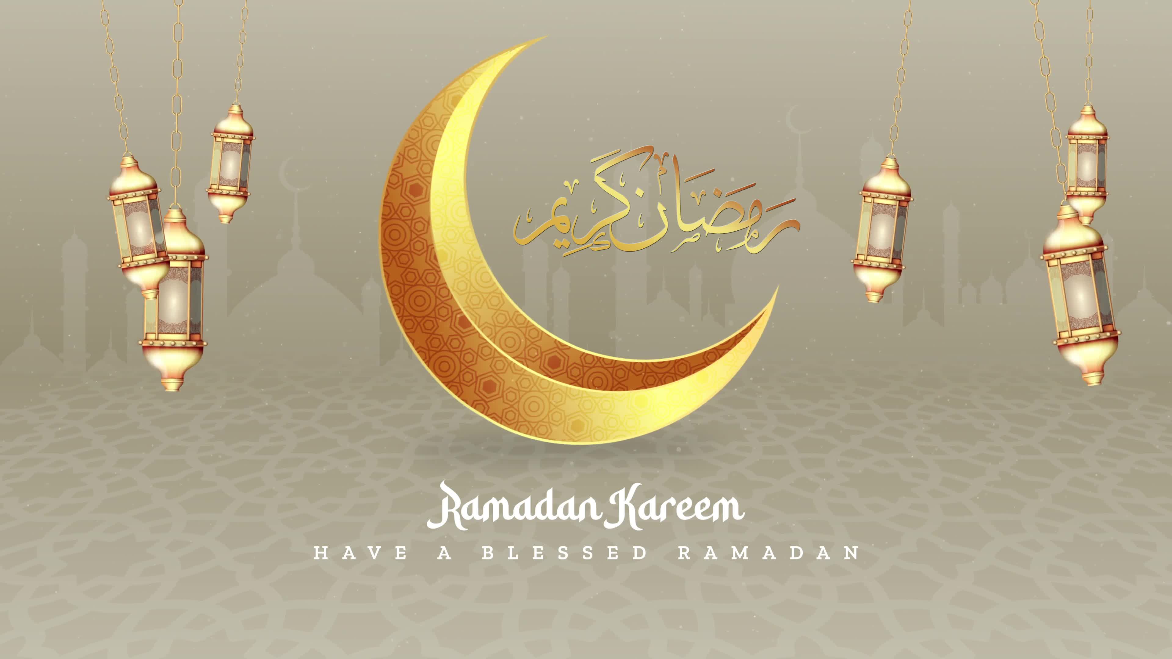 Happy Ramadan Kareem Greeting Opener Intro V.05 Videohive 44353552 After Effects Image 7