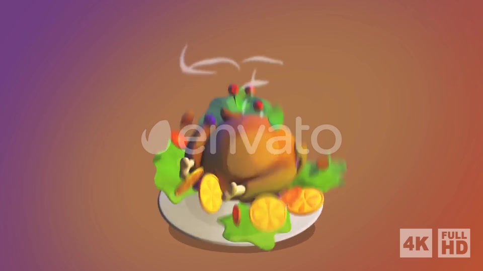 Happy Thanksgiving 3D Videohive 22873908 After Effects Image 4