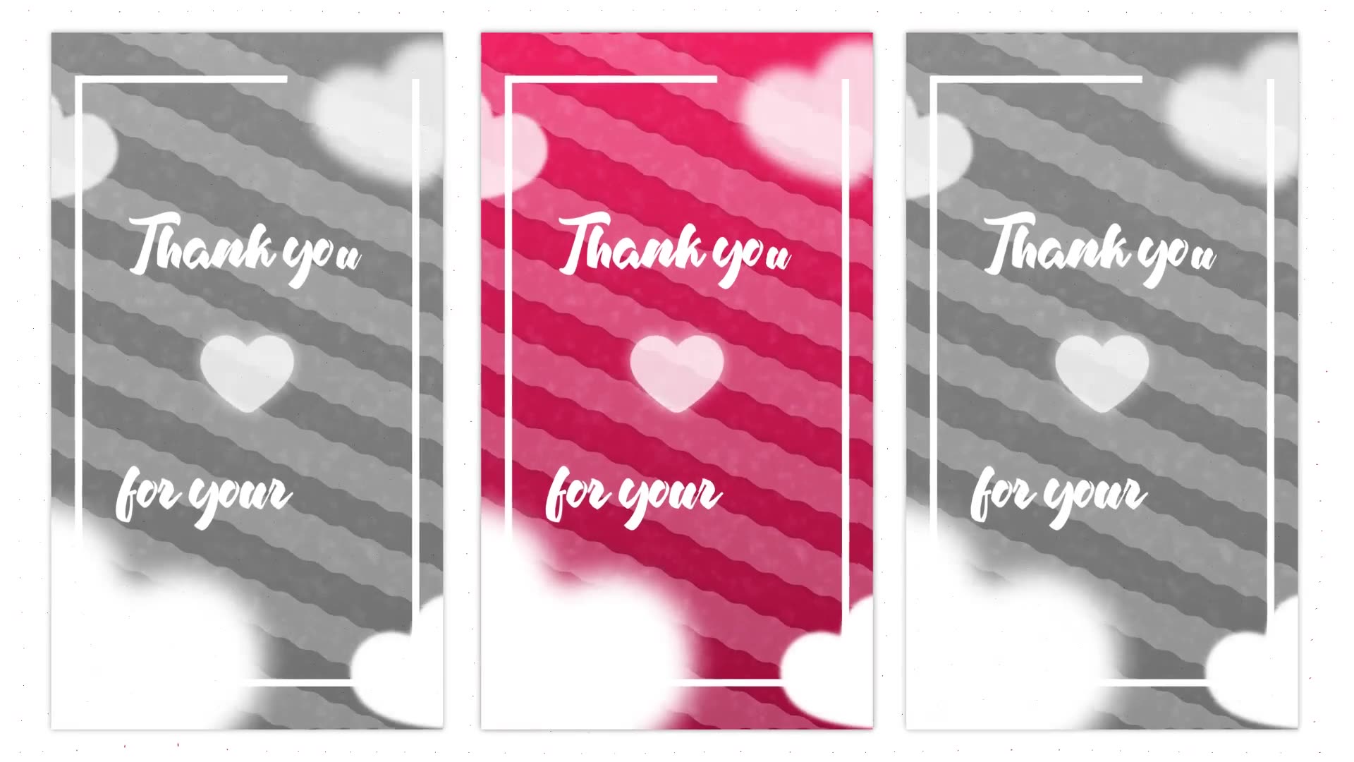 Happy Valentines Day 6 Stories + Posts Videohive 42931333 After Effects Image 6