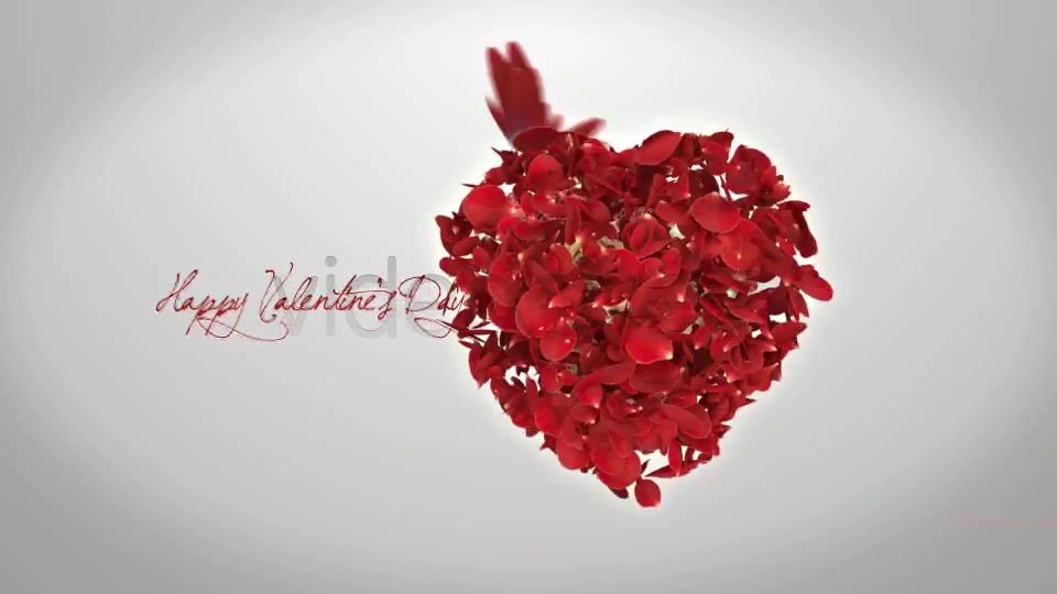 Happy Valentines Day and Butterfly Kiss Videohive 1510194 After Effects Image 4