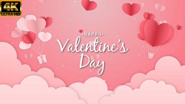 Happy Valentines Day Intro | MOGRT - Videohive Download 35493005