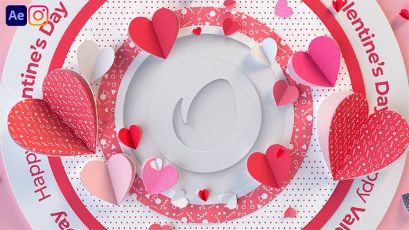 Happy Valentines Day Logo - 36054971 Download Videohive
