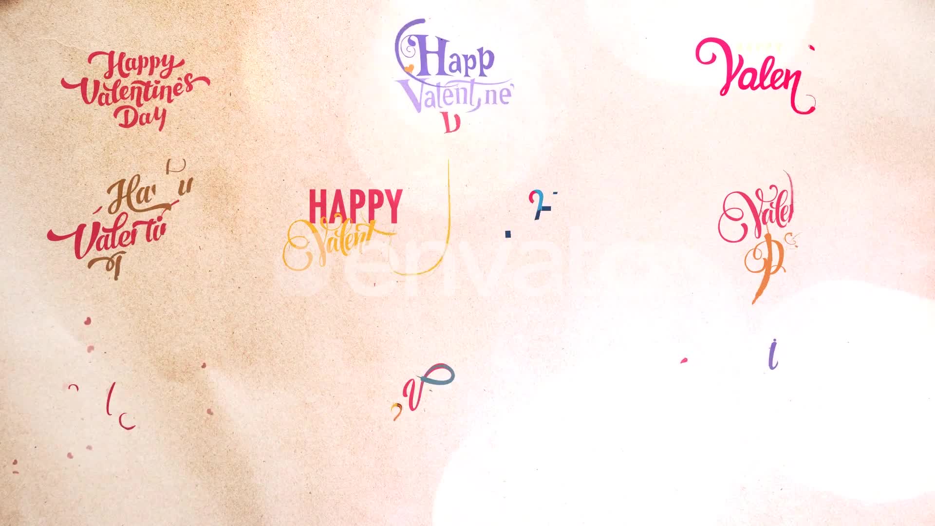 Happy Valentines Day Titles Videohive 23197562 After Effects Image 1