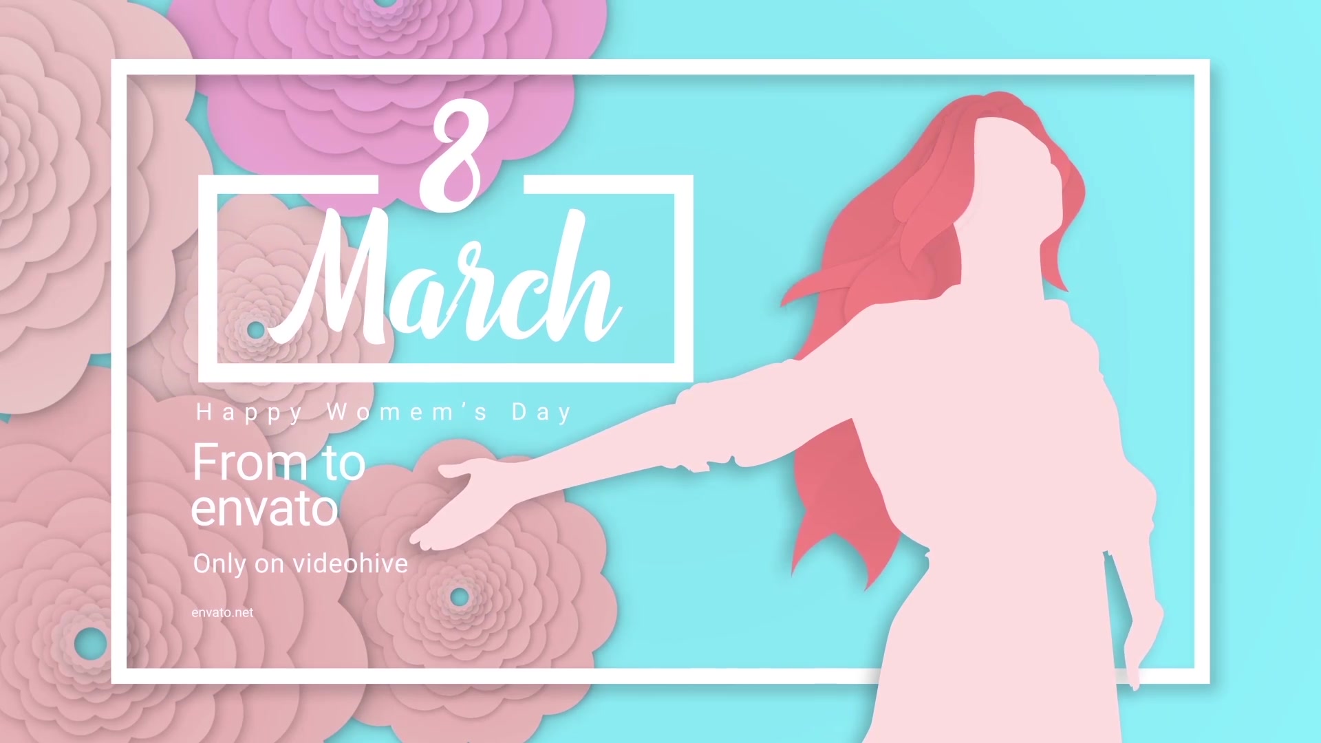 Happy Womens Day (4 in 1) Videohive 31575139 After Effects Image 9