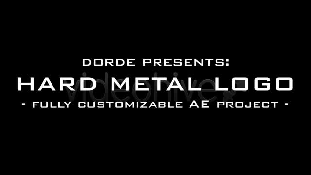 Hard Metal Logo - Download Videohive 759755