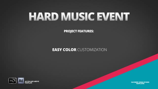 Hard Music Event - Download Videohive 9093833