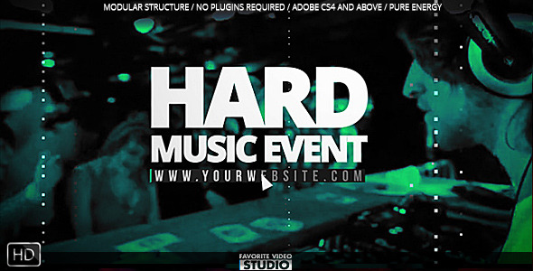 Hard Music Event - Download Videohive 9093833