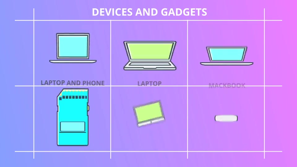 Hardware And Devices 30 Animated Icons - Download Videohive 21298235
