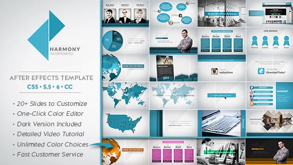 Harmony Corporate Business Package - 7700644 Download Videohive
