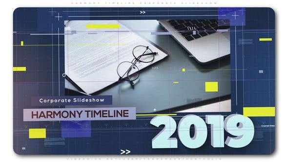 Harmony Timeline Corporate Slideshow - 23533944 Download Videohive