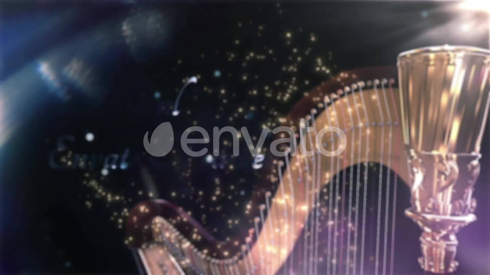 Harp Classical Instrument Title Videohive 29297369 After Effects Image 3