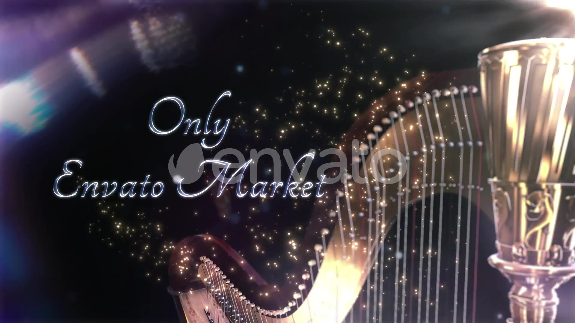 Harp Classical Instrument Title Videohive 29297369 After Effects Image 4