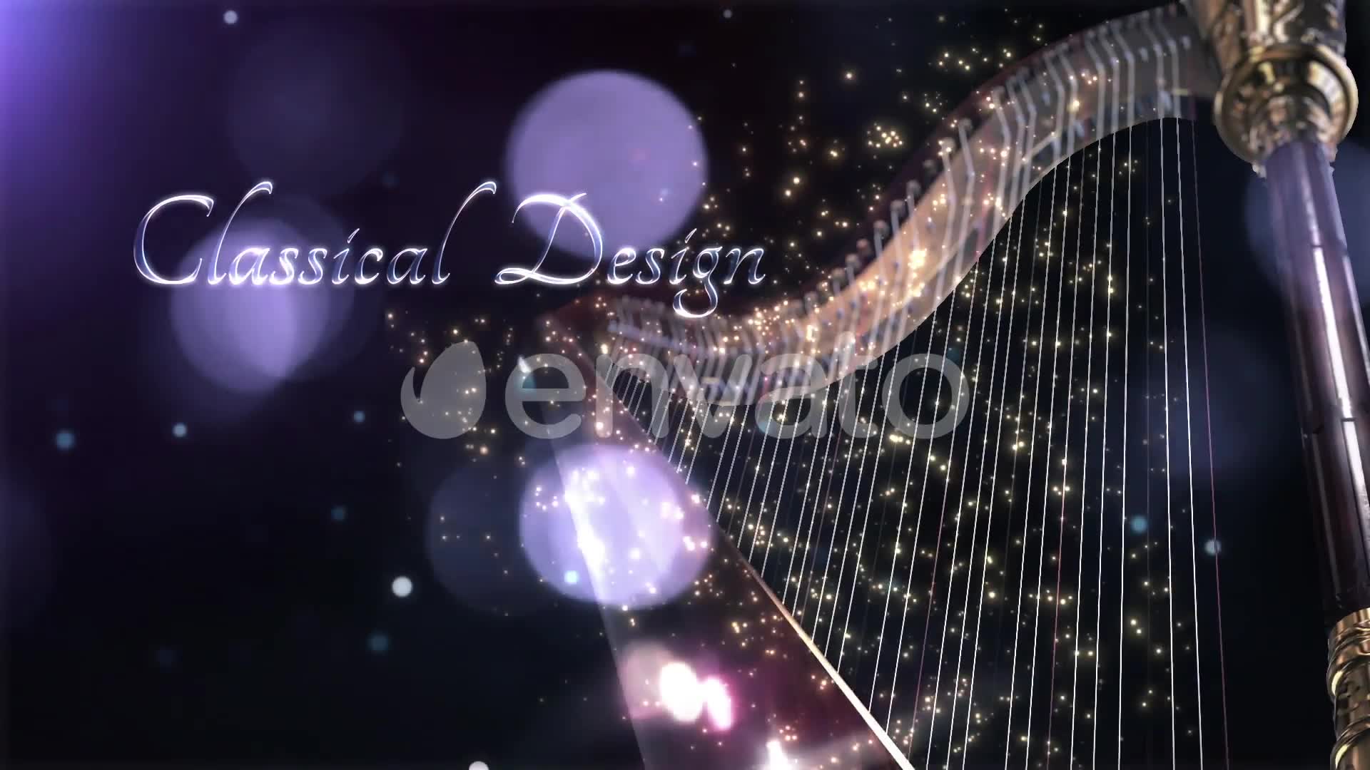Harp Classical Instrument Title Videohive 29297369 After Effects Image 7