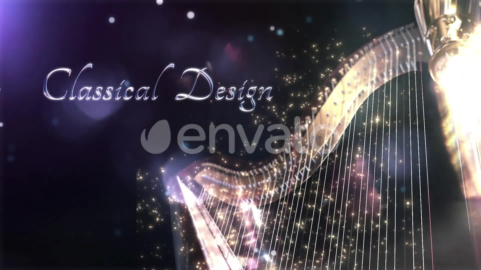 Harp Classical Instrument Title Videohive 29297369 After Effects Image 8