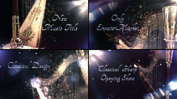 Harp Classical Instrument Title - Download 29297369 Videohive