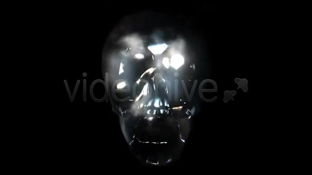Haunted Smoking Skull Floating in the Darkness - Download Videohive 4910246