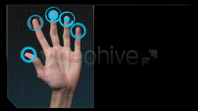 HD Fingerprint Scan Identification Interface Videohive 277095 Motion Graphics Image 2