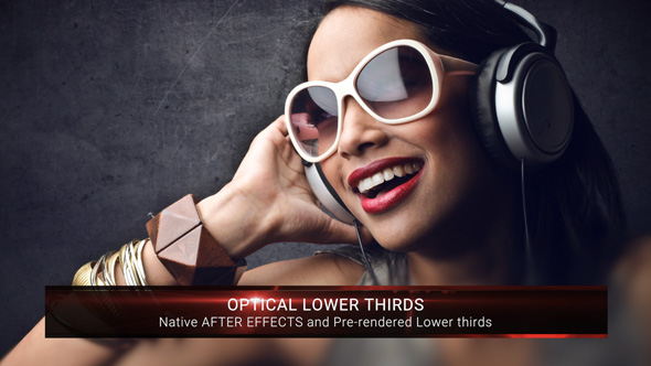 HD Optical Lower Third 6 in 1 - Download Videohive 97467