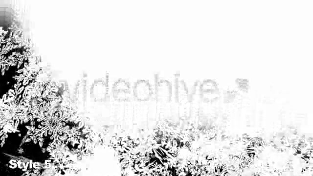HD Snow Flakes Falling Transitions Series of 7 - Download Videohive 1086135