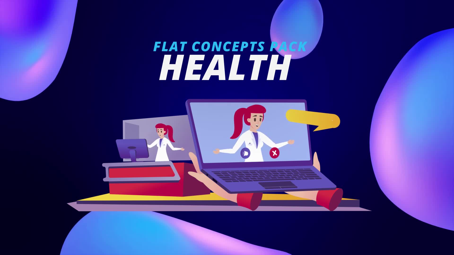 Health Flat Concept Videohive 32272210 After Effects Image 2