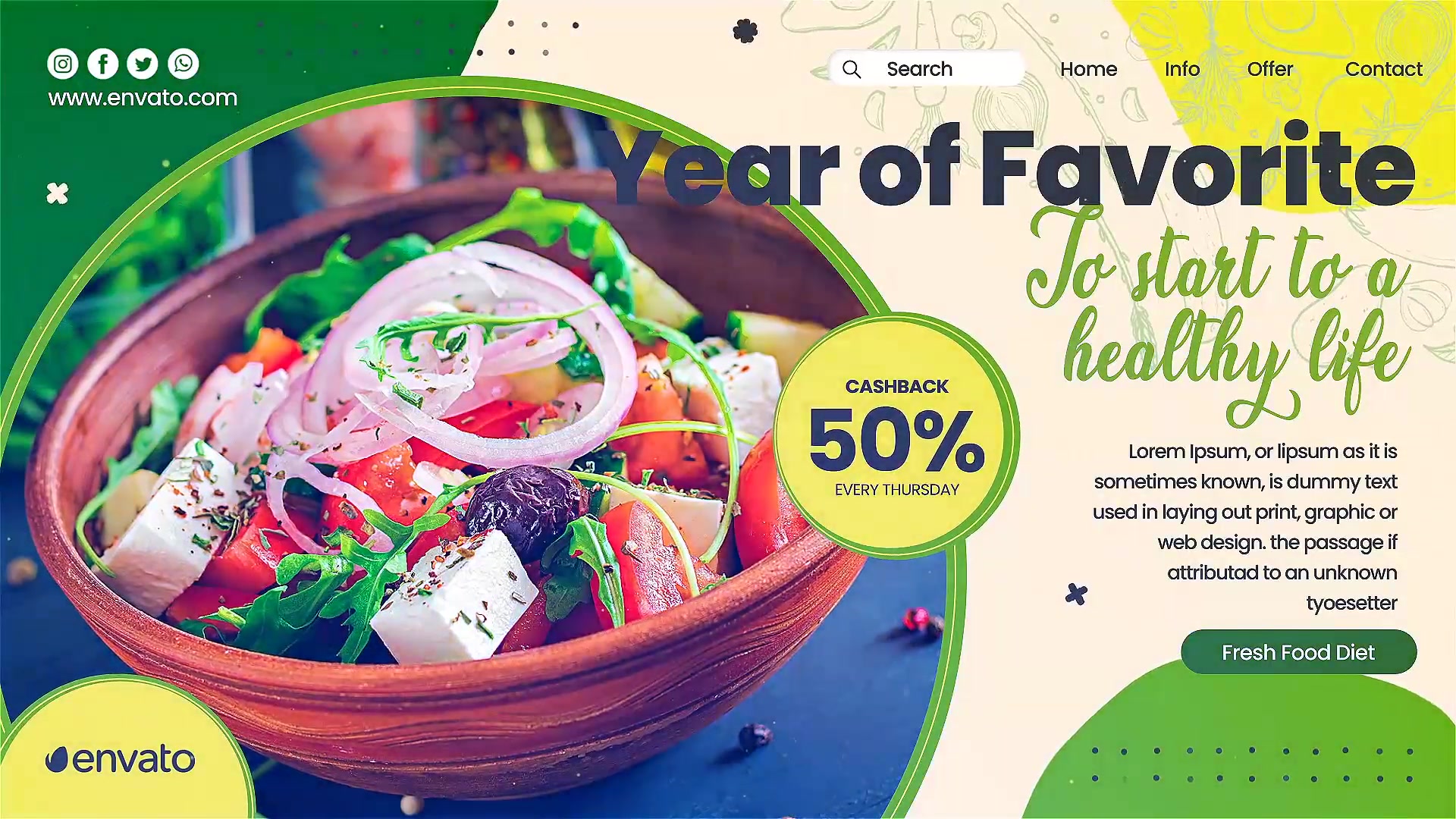 Health Food Business Lunch Promo Videohive 34577069 After Effects Image 5