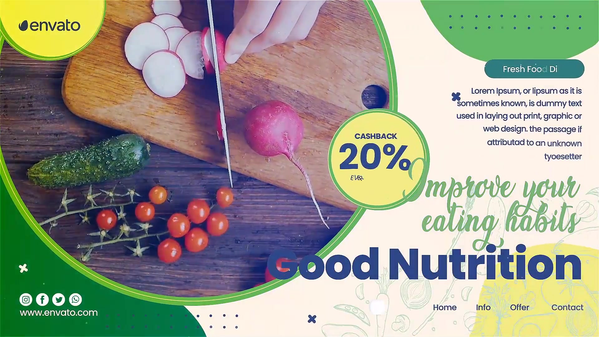 Health Food Business Lunch Promo Videohive 34614593 Premiere Pro Image 3