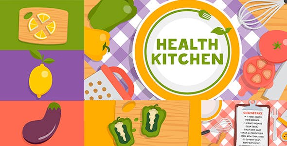 Health Kitchen. TV Show Pack - 11265745 Videohive Download