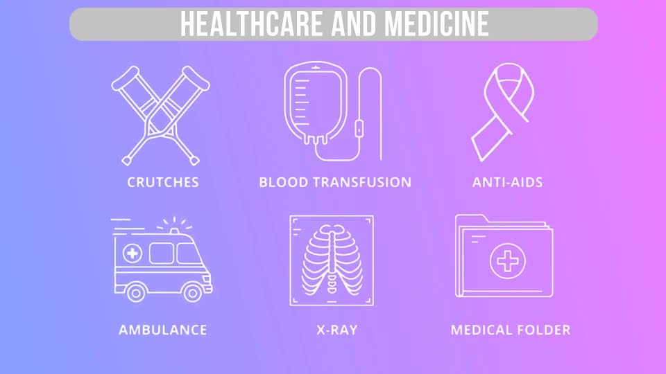 Healthcare And Medicine Outline Icons - Download Videohive 21291294