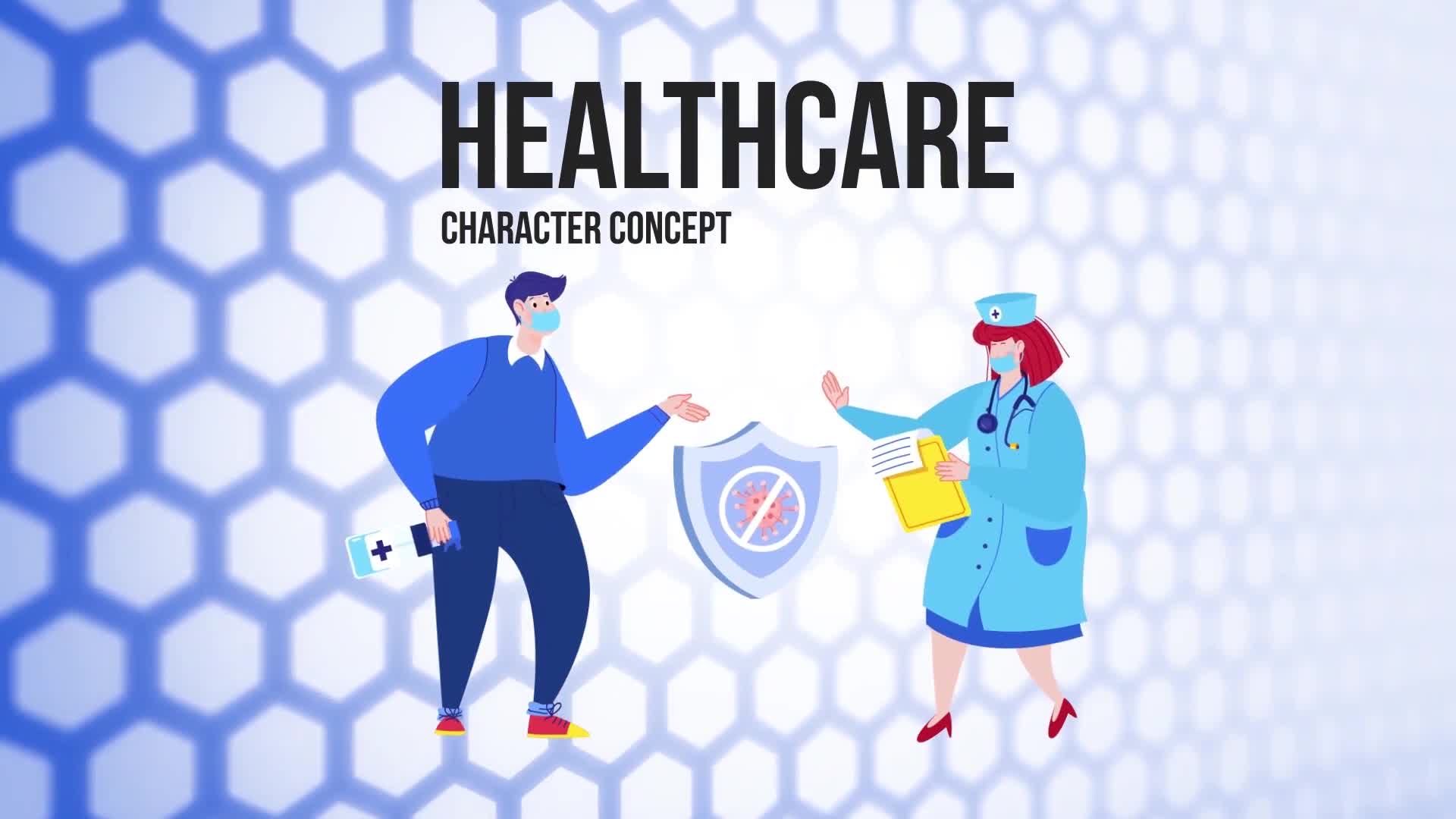 Healthcare Flat Concept Videohive 28862971 After Effects Image 1